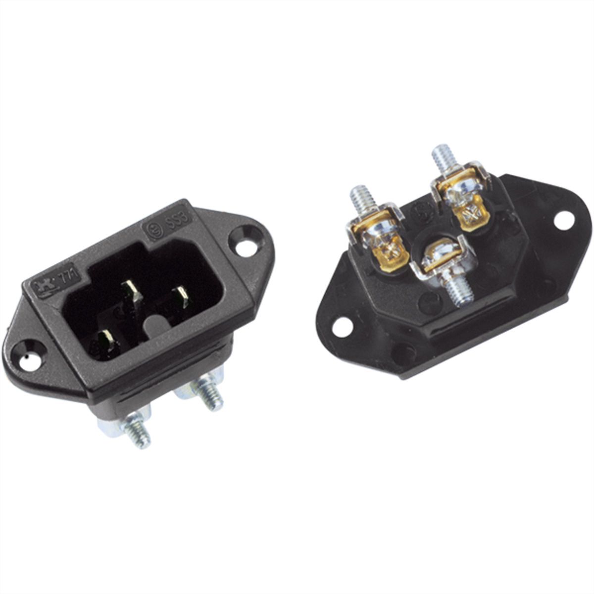 BACHMANN Connecteur pour appareils chauds IEC320 C15A