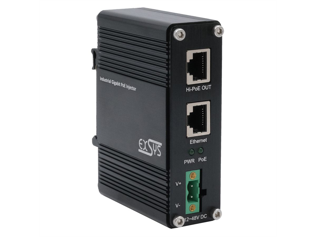 EXSYS  EX-60310  Injecteur PoE+ Gigabit 60W