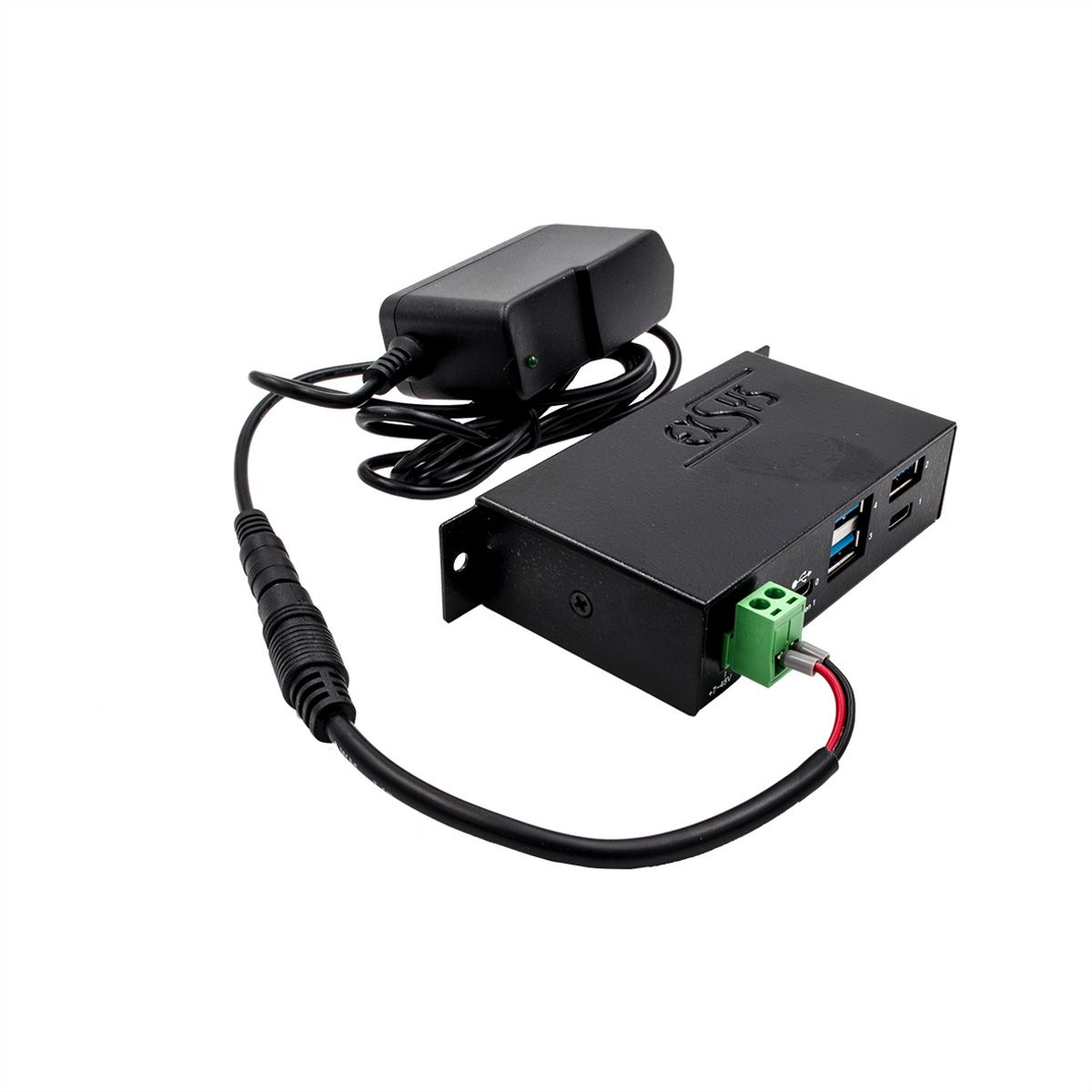 EXSYS EX-K1110 Câble DC-Jack pour bornier, noir