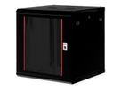 ROLINE 19" Boîtier mural Basic Plus 12U, 600x600 LxP noir