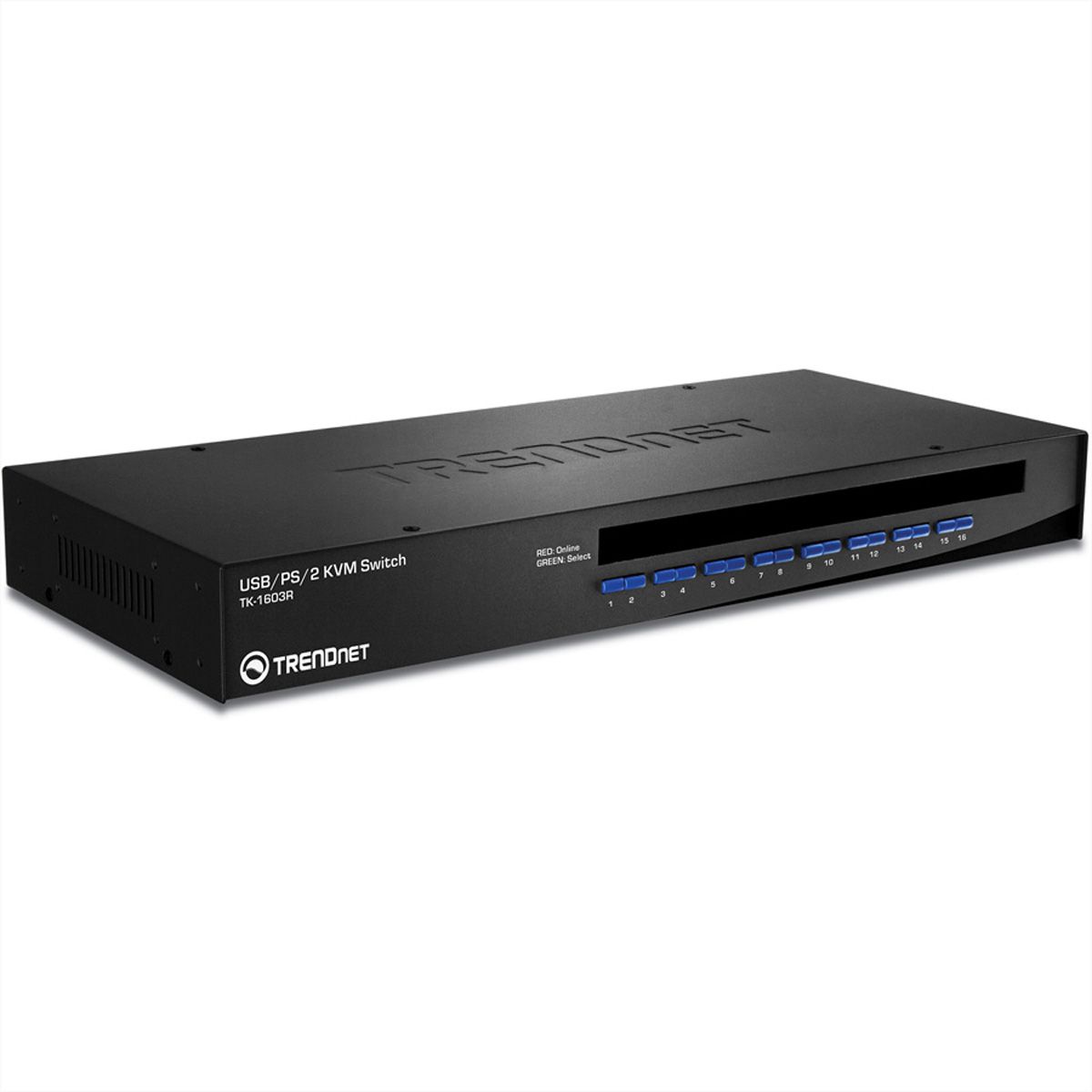TRENDnet TK-1603R Switch USB KVM à 16 ports montage sur rack