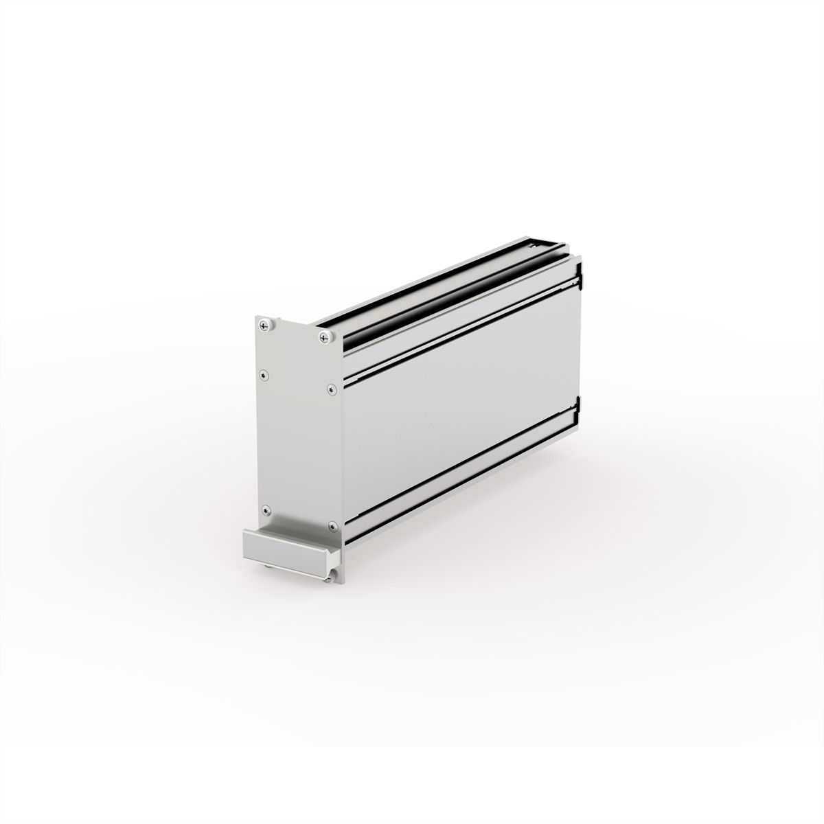 SCHROFF Unité enfichable de type cadre PRO, couvercle lisse, 1 connecteur, 3 U, 10 HP, 227 mm