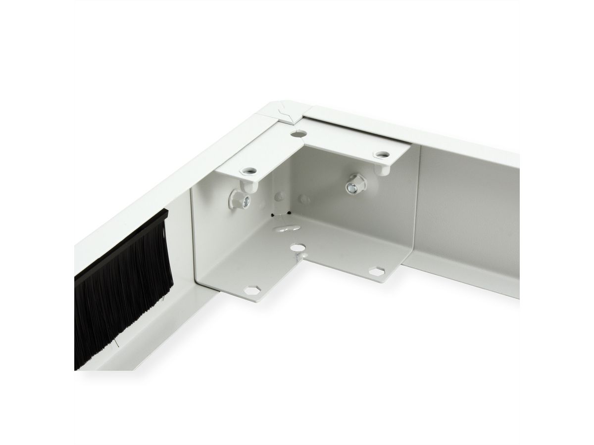 ROLINE Socle pour Baie réseau, 600x800 LxP, gris