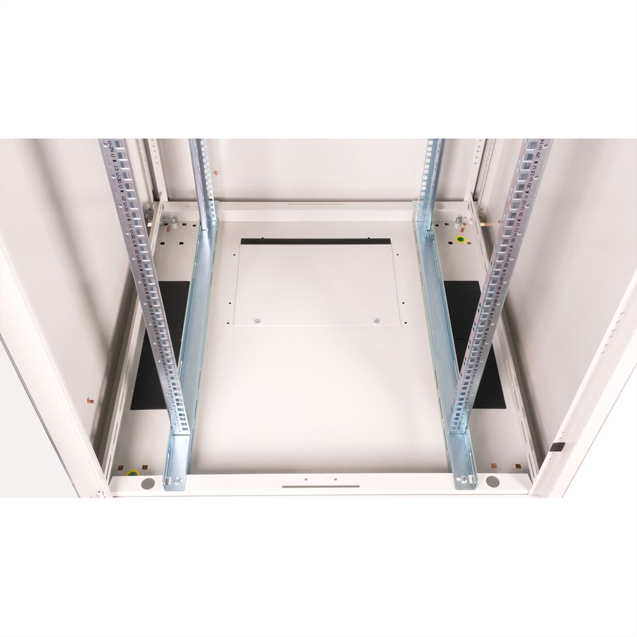 ROLINE 19" Baie réseau Basic 42U, 800x800 LxP Porte verre gris
