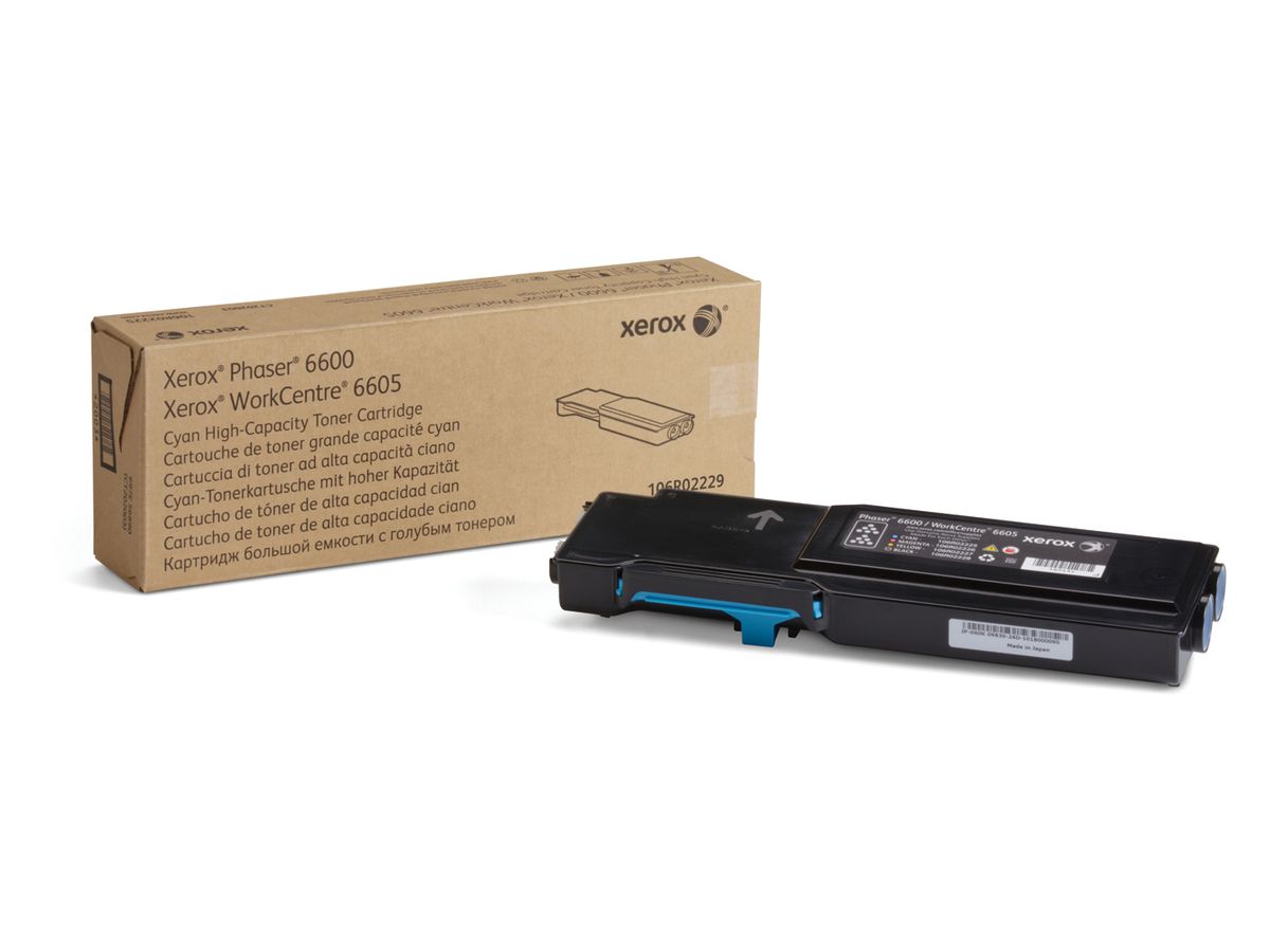 Xerox Cartouche de toner Cyan Phaser™ 6600, WorkCentre™ 6605