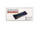 Xilence M2SSD.B.ARGB Radiateur M.2 2280 SSD PCIe NVMe/SATA, 3PIN ARGB 5V, passif