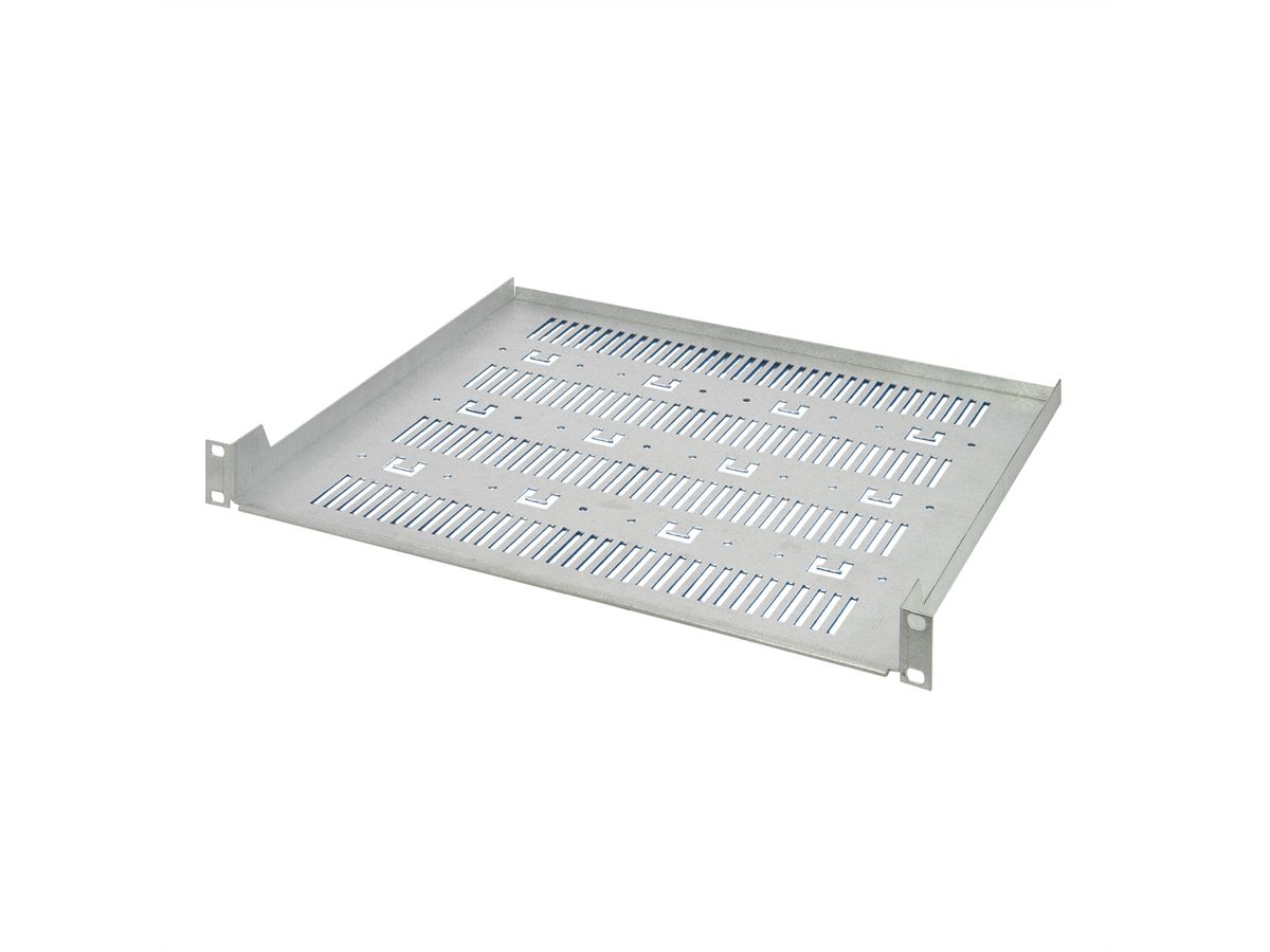 SCHROFF Tablette 19", 1 U, AlZn