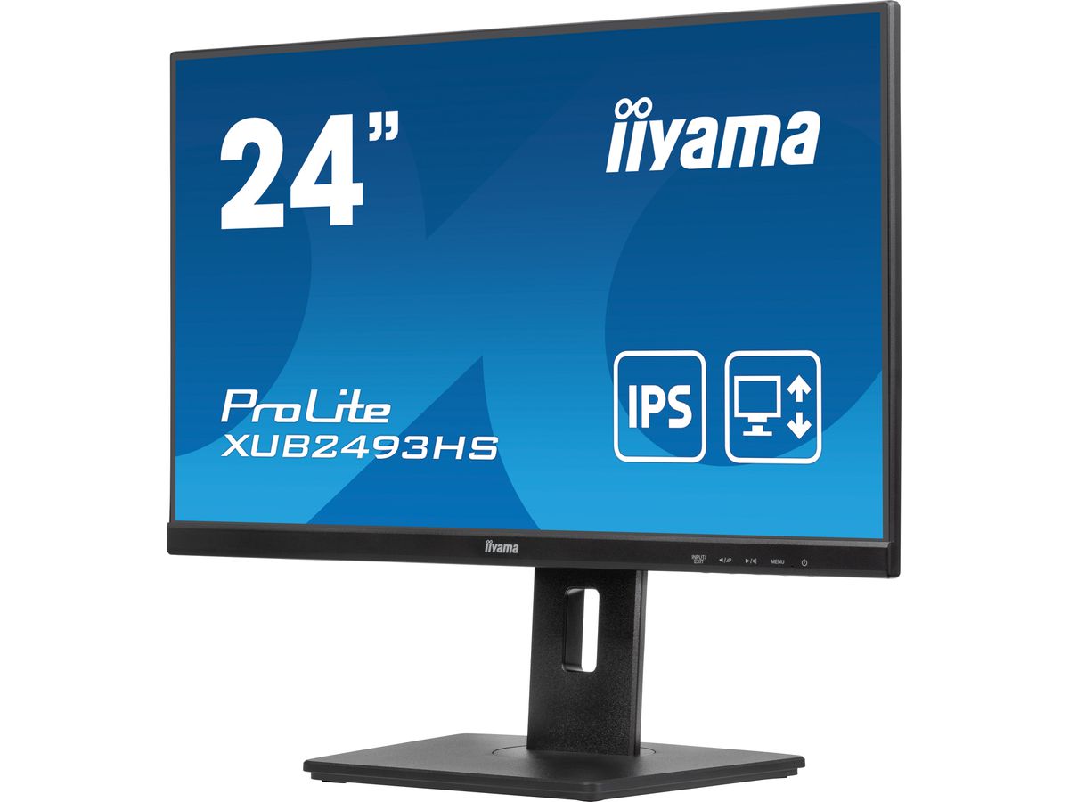 iiyama ProLite XUB2493HS-B6 écran plat de PC 60,5 cm (23.8") 1920 x 1080 pixels Full HD LED Noir