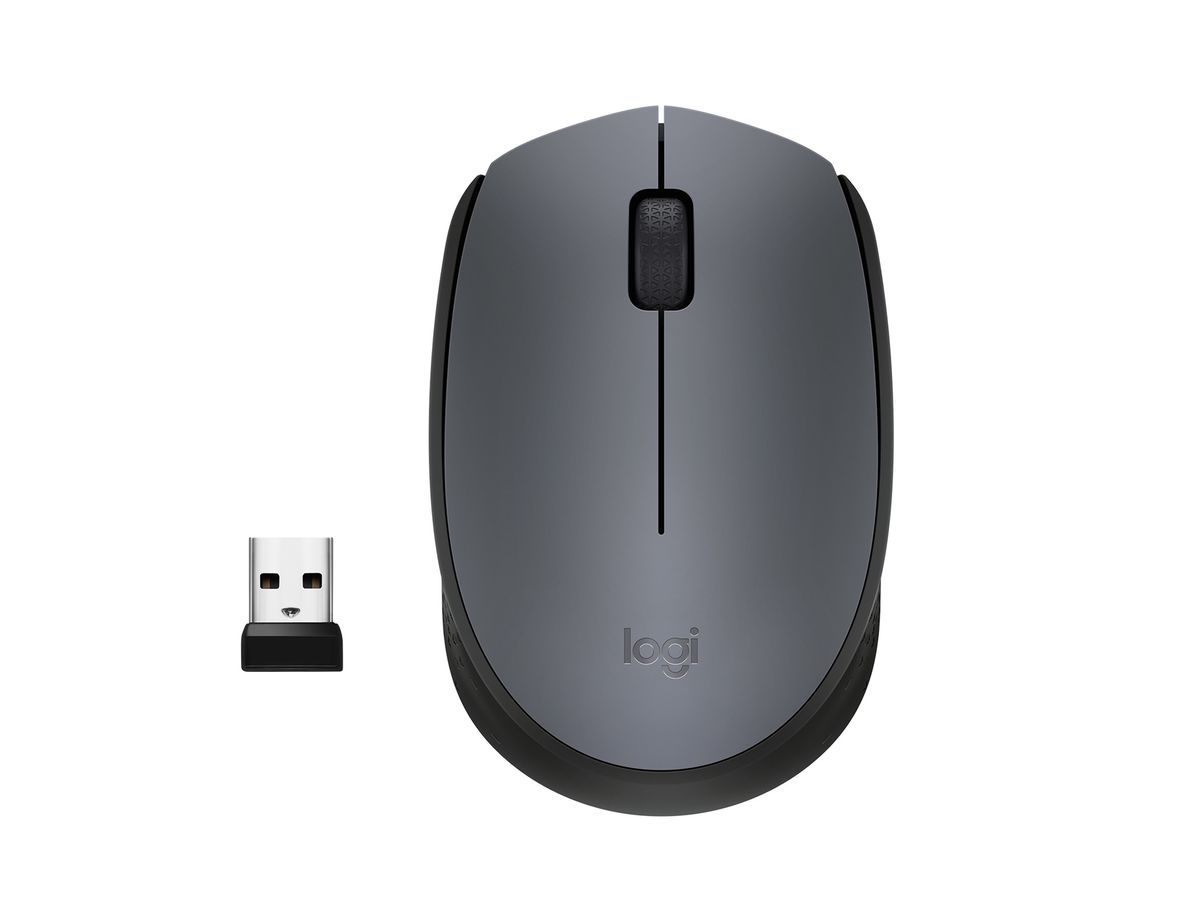 LOGITECH WIRELESS MOUSE M170 GRISE