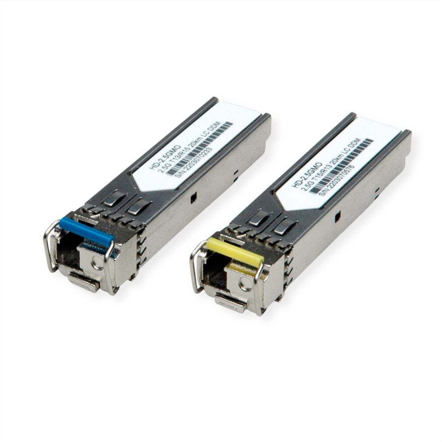 ROLINE Rallonge KVM via fibre optique, HDMI 4K, USB, 20 km