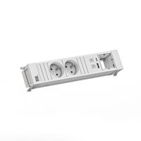 BACHMANN POWER FRAME 2xUTE 1xCM 1xUSB A/C 22W 0,2m GST18