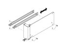 Chicane à air SCHROFF pour modules de remplissage AMC, pleine grandeur