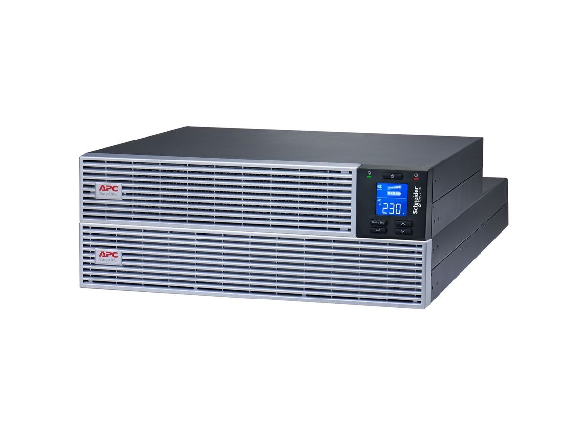 APC SRVL3KRILRK alimentation d'énergie non interruptible Double-conversion (en ligne) 3 kVA 2700 W 7 sortie(s) CA