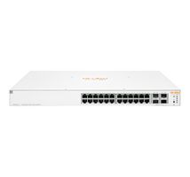 HPE Aruba Networking Aruba Instant On 1930 24G Class4 PoE 4SFP/SFP+ 370W Géré L2+ Gigabit Ethernet (10/100/1000) Connexion Ethernet, supportant l'alimentation via ce port (PoE) 1U Blanc