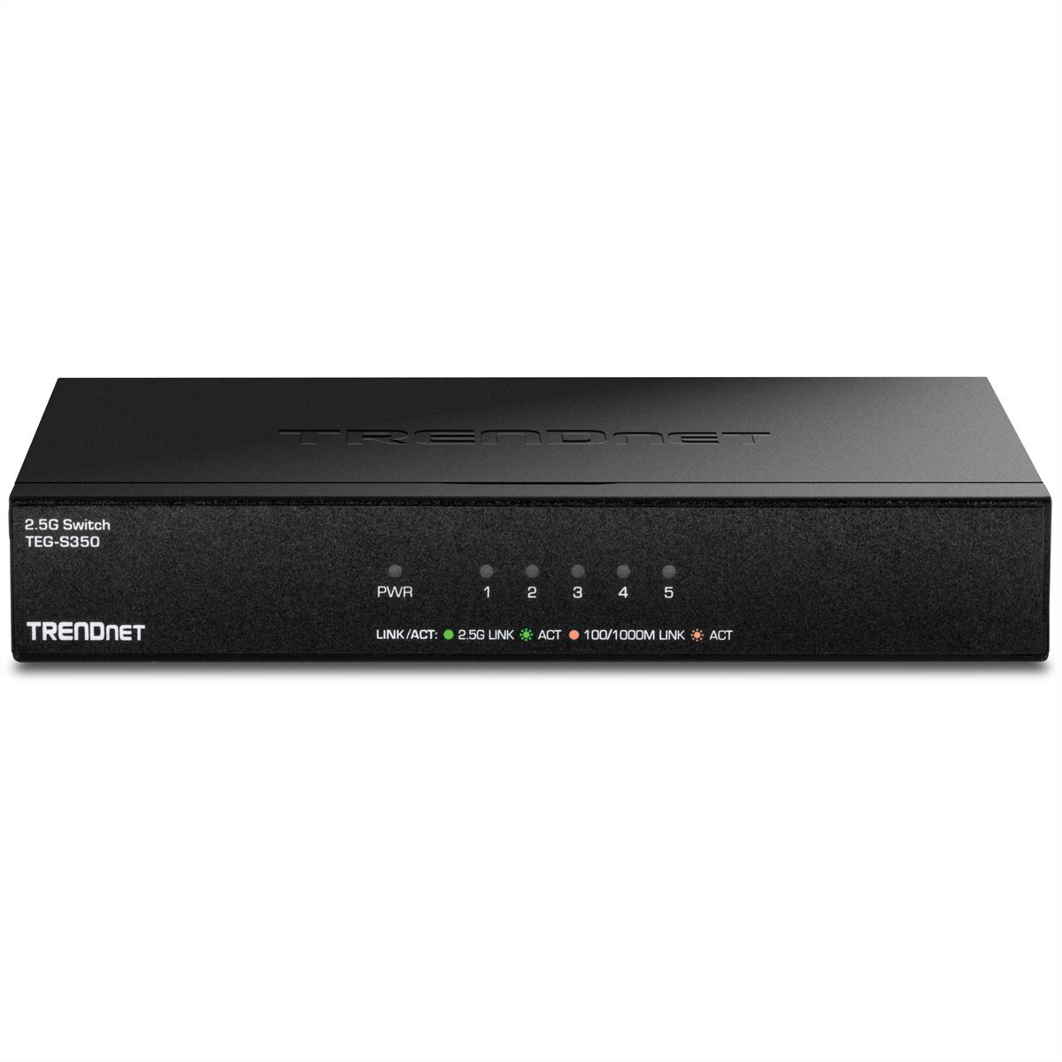 TRENDNET TEG-S350 Switch 2.5G non administrable à 5 ports, noir
