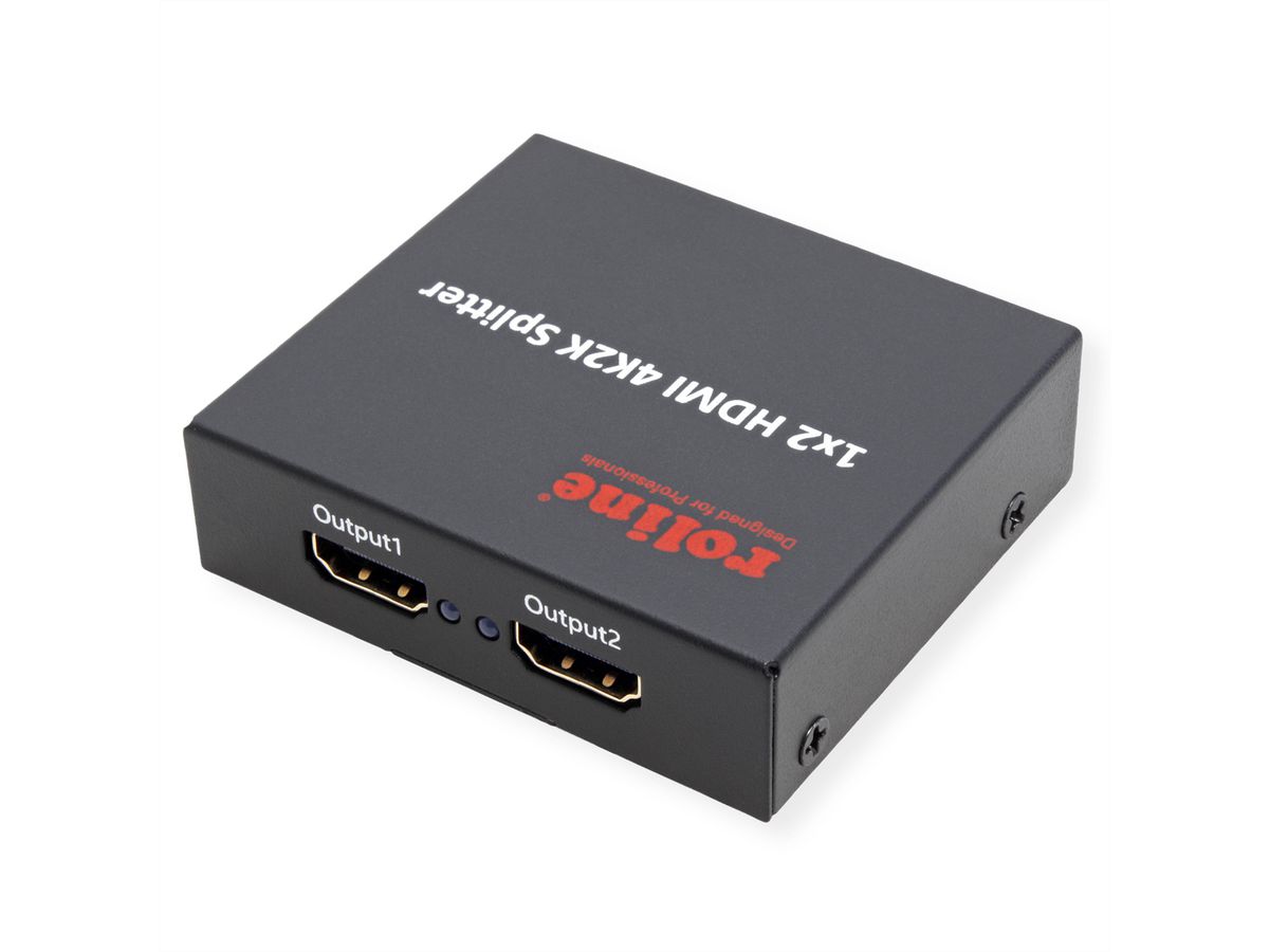 ROLINE Distributeur HDMI, double, 4K60