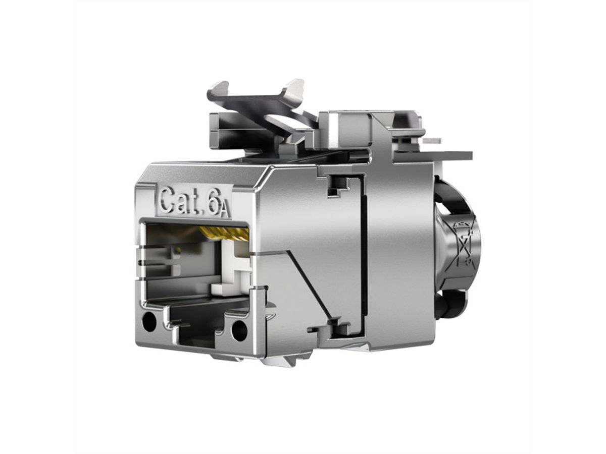 TELEGÄRTNER Module AMJ-SL Cat.6A (Classe EA) (selon ISO/IEC), 2 pièces