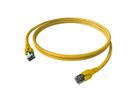 EasyLan FlexBoot Cordon Cat.6A, S/FTP, jaune, 1 m