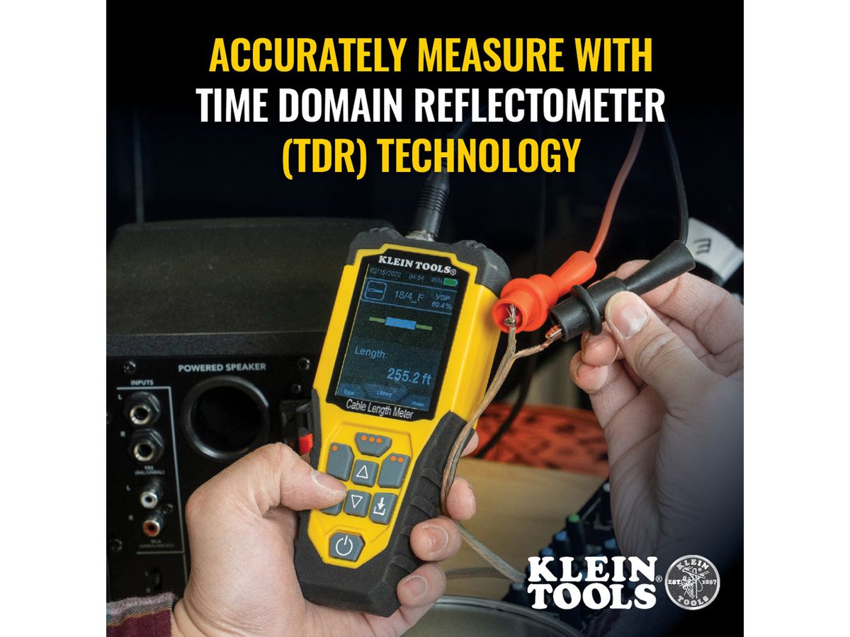 KLEIN TOOLS 501-915 TDR Mesure de longueur de câble