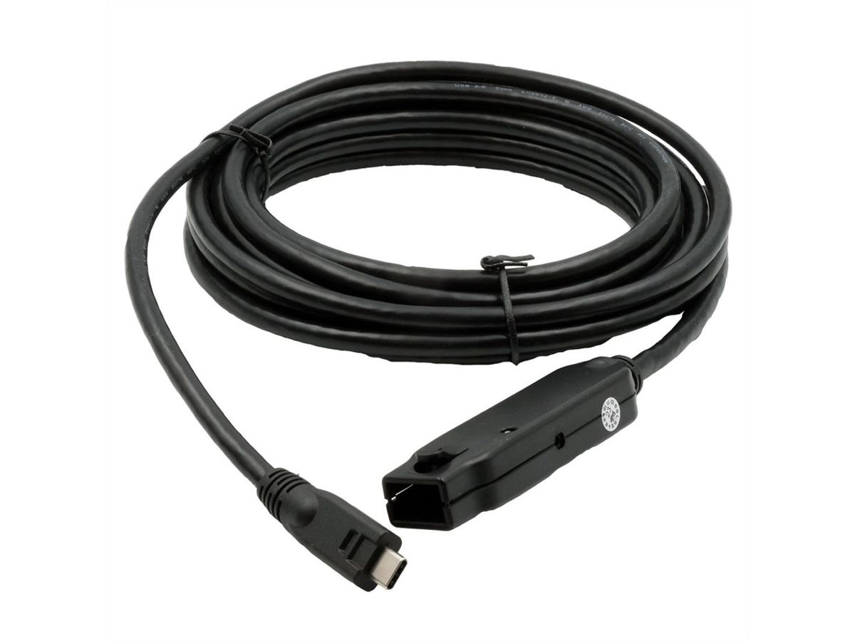 EXSYS EX-1408 Câble d'extension actif USB 3.2 Gen 2x1 USB-C, 5 m
