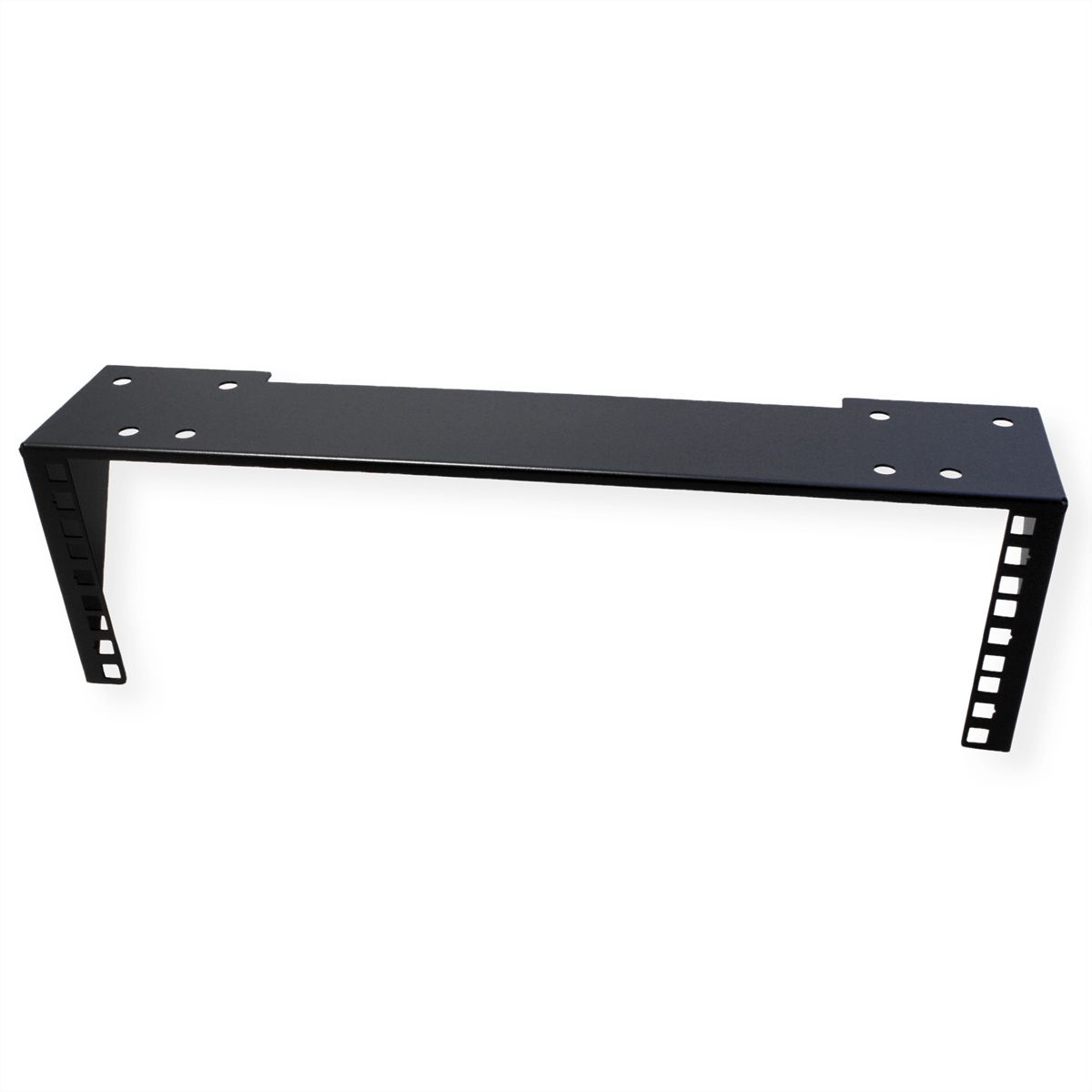 Support 19" mural / sous le bureau, 3 UH, noir