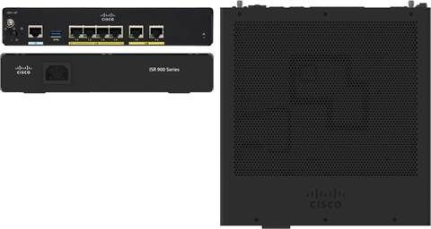 Cisco C921-4P commutateur réseau Géré Noir