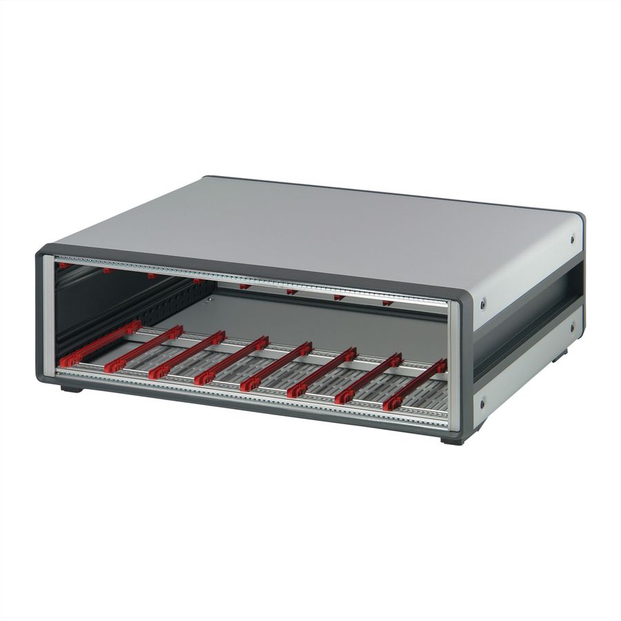 SCHROFF CompacPRO Coffret de bureau non blindé, 3 U, 84 HP, 271 mm