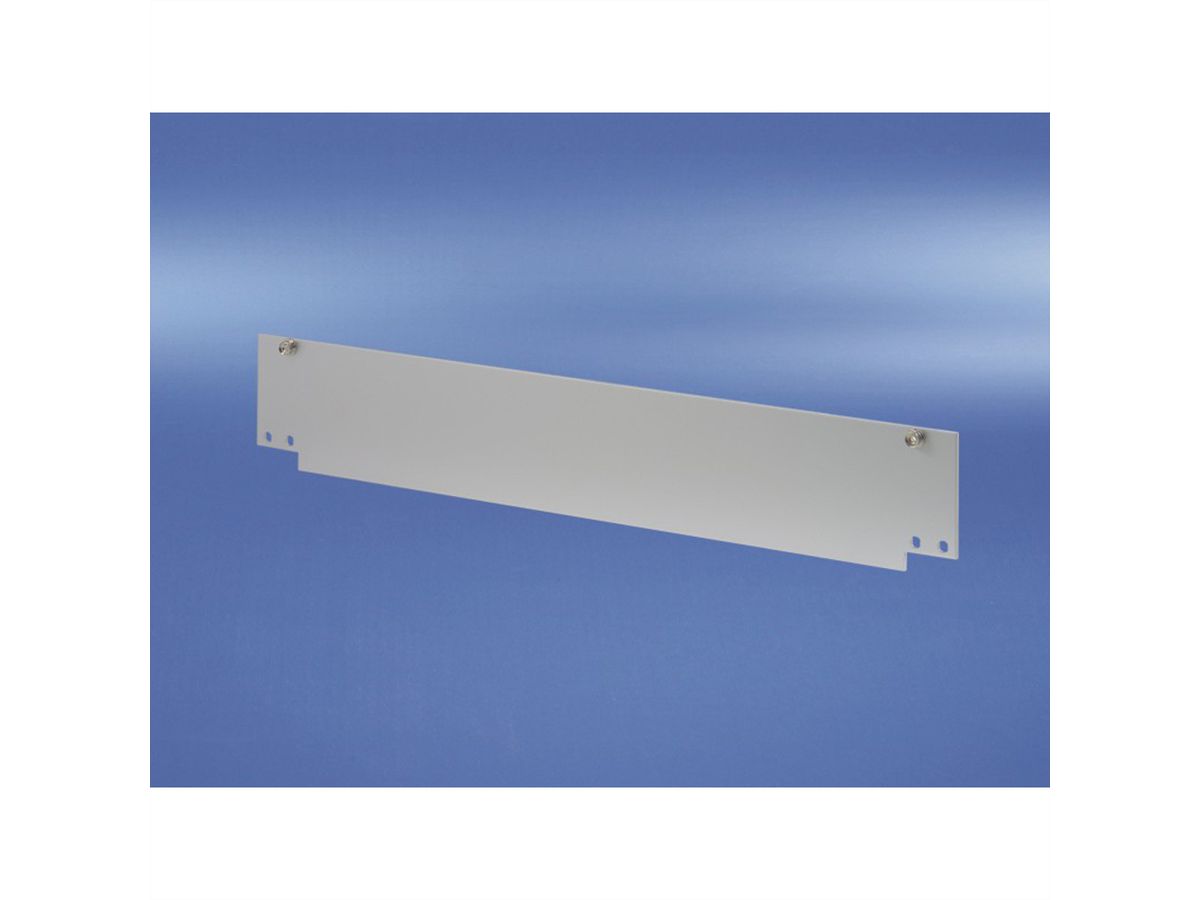 Face avant SCHROFF Inpac, basculante, 2 U, 2,5 mm, alu, anodisé, bords non traités