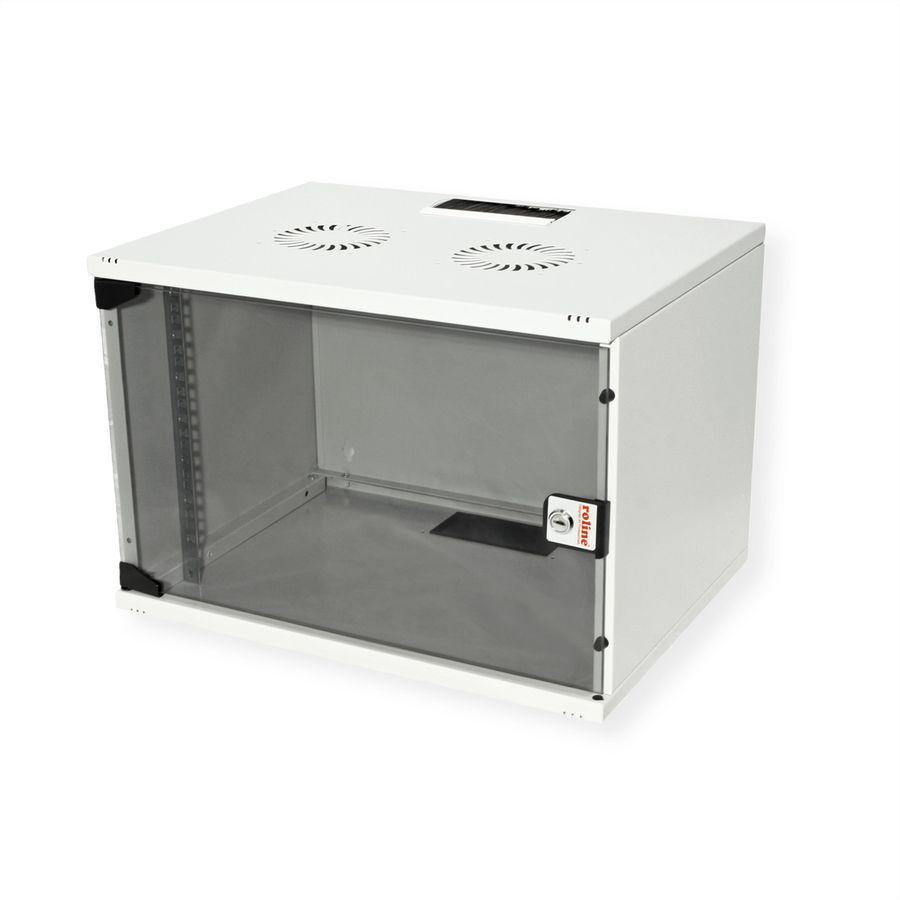 ROLINE 19" Boîtier mural Basic 7U, 540x400 LxP gris, EN KIT