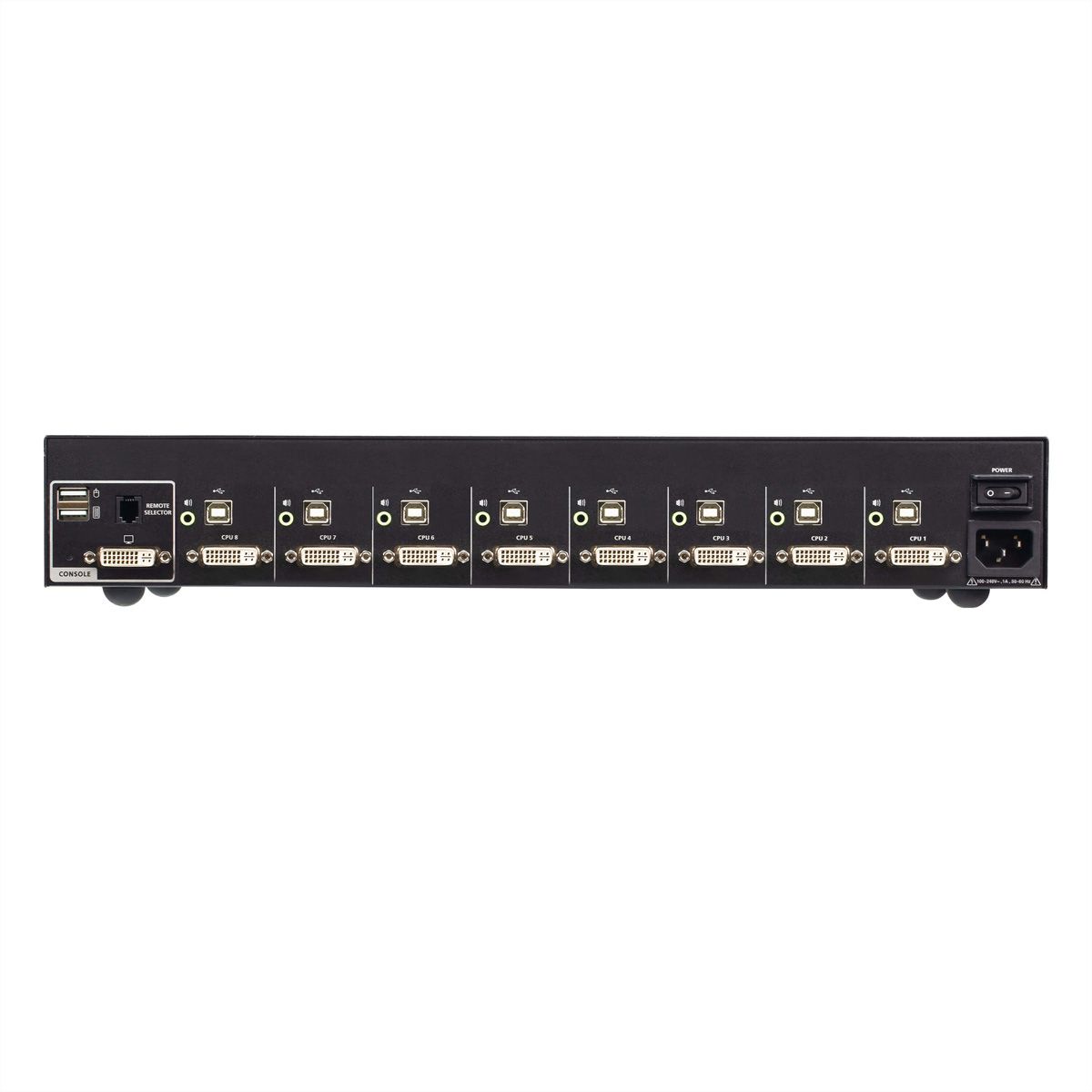 ATEN CS1188D4 Commutateur KVM sécurisé DVI 8 ports USB