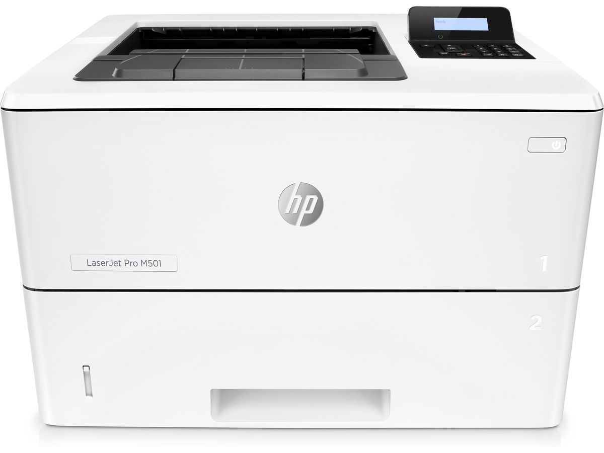 HP LaserJet Pro Imprimante M501dn, Noir et blanc, Imprimante pour Entreprises, Imprimer, Impression recto-verso