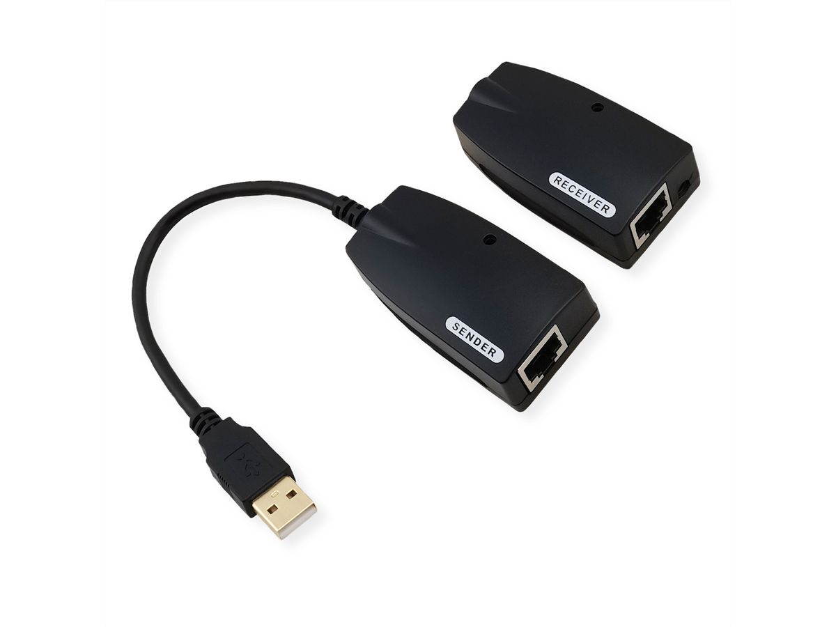 VALUE Rallonge USB 2.0 à partir de RJ45, max. 50m