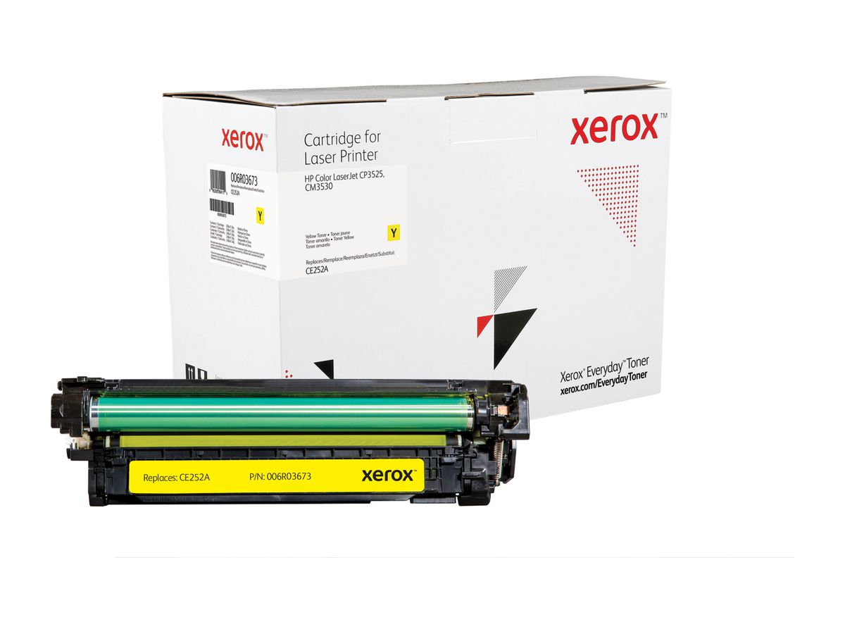 Everyday Toner Jaune ™ de Xerox compatible avec HP 504A (CE252A), Capacité standard