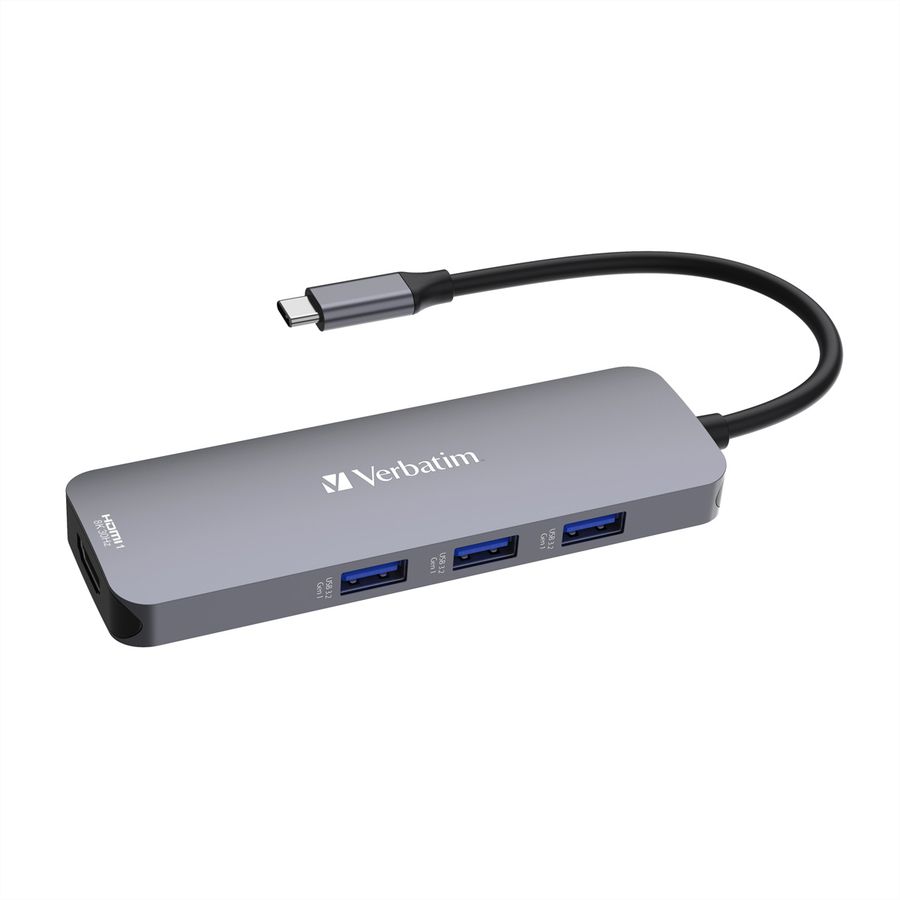 VERBATIM CMH-08 Hub Pro Multiports USB-C