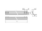 SCHROFF Rail coulissant Eurorack, 25 kg, 900D, 1 paire