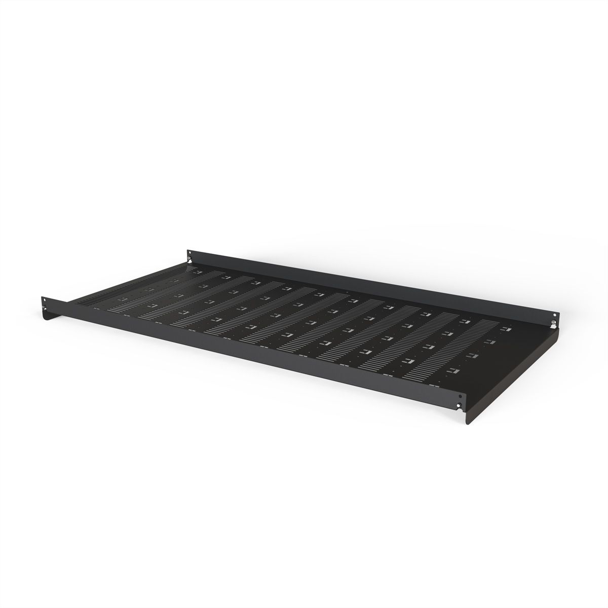 Étagère varistar SCHROFF, fixe, 75 kg, RAL 7021, 600W 1200D