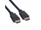 ROLINE Câble HDMI High Speed avec Ethernet, noir, 1 m