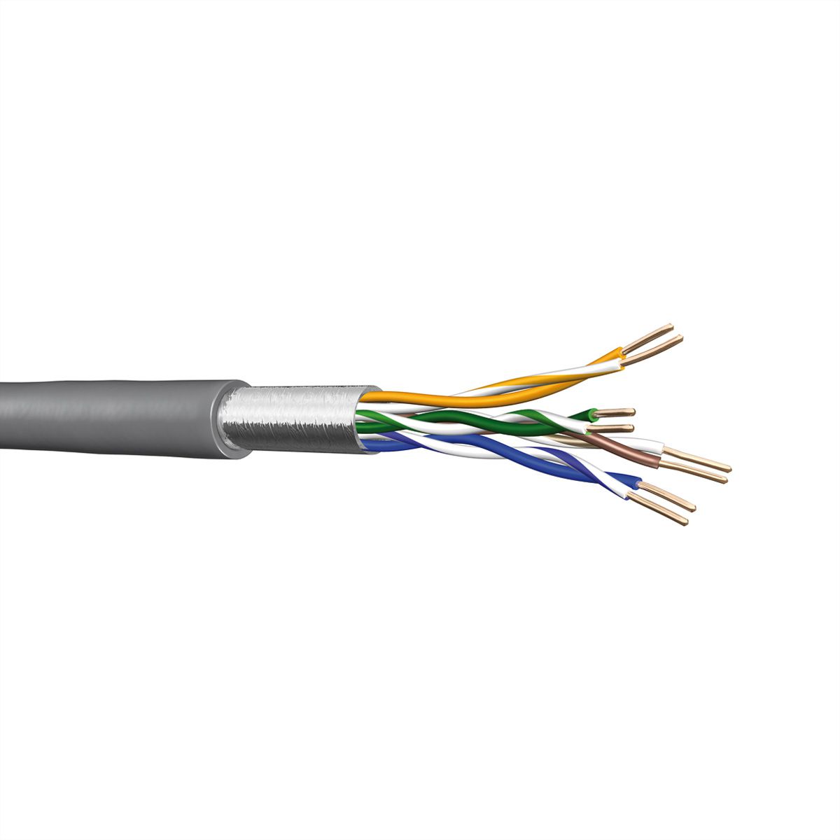 DRAKA UC300 S24 Câble F/UTP-H AWG24 gris, rouleau de 100m