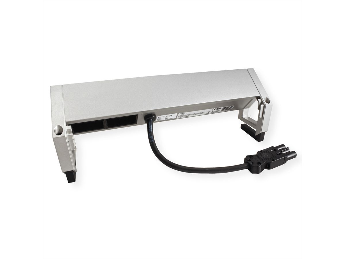 BACHMANN DESK2 3xUTE 35° 2xCM Courant 0,2m GST18 Inox laqué