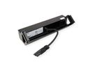 BACHMANN DESK2 2xUTE 1xUSB C 60W 1xCM 0,2m GST18 RAL9005