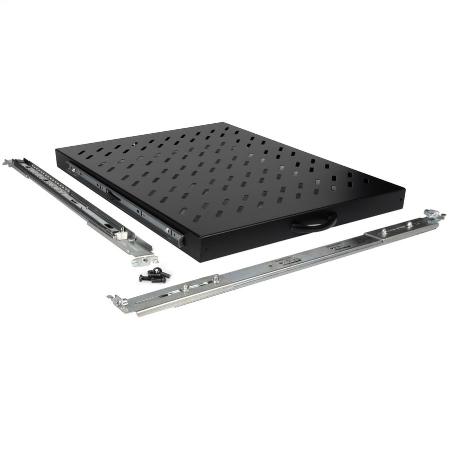 ROLINE 19" Etagère 1U, extractible 550P 25 kg noir