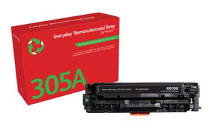 Everyday Toner Noir ™ de Xerox compatible avec HP 305A (CE410A), Capacité standard