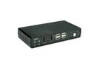 ROLINE Switch KVM Dual Head Audio, HDMI, 4K60, 1 Utilisateur - 2 PCs