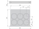 Unité de ventilation 19'' SCHROFF, 1 U, Contrôle et surveillance de la vitesse, 6 ventilateurs, 230 VAC