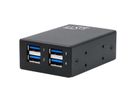 EXSYS EX-11240HMS Hub 4 ports USB 3.2 Gen 1 métal