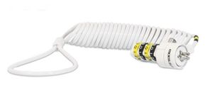 Mobilis 001234 câble antivol Blanc 1,8 m