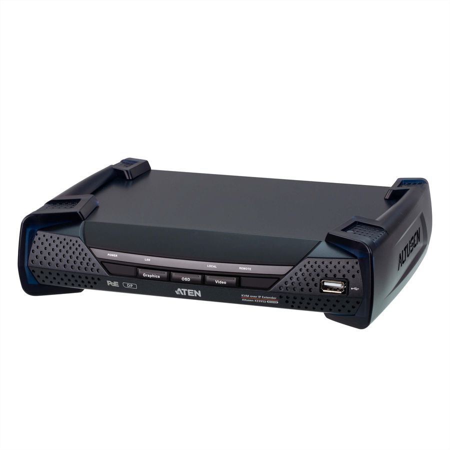 ATEN KE9952R Récepteur KVM un affichage DisplayPort 4K sur IP avec PoE