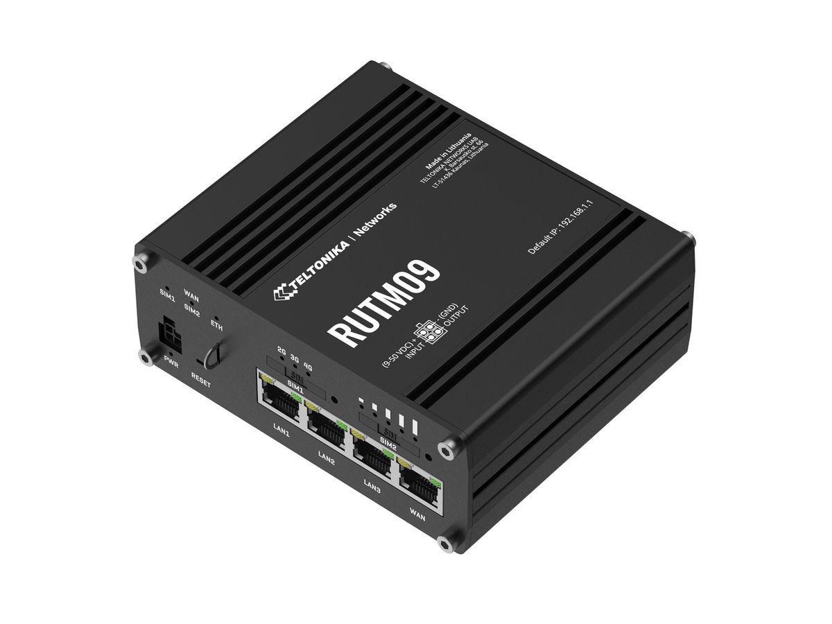 TELTONIKA RUTM09 4G LTE Routeur
