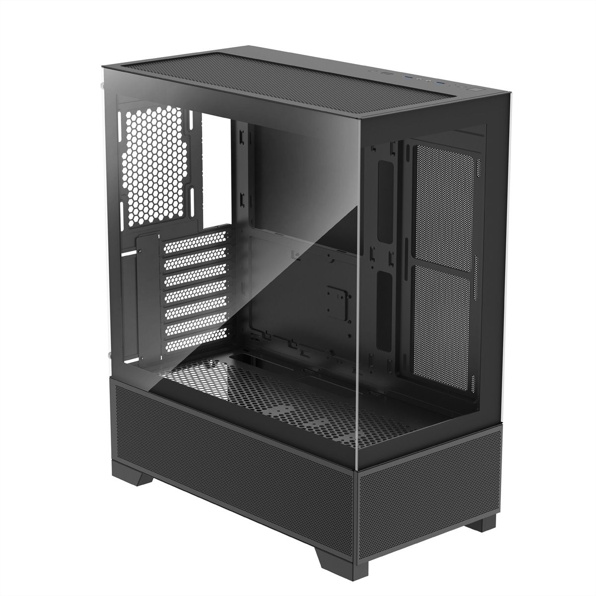 XILENCE Xilent Beam Boîtier PC ATX noir, Boîtier PC Gaming ATX X218.ARGB noir