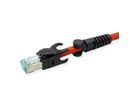 EasyLan VarioBoot Cordon Cat.6A, S/FTP, rouge, 2 m